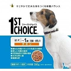New　ファーストチョイス　プレミアムウェット缶　幼犬用　離乳期～１歳（妊娠・授乳犬）　チキン　390g