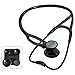 MDF&reg; ProCardial ERA Cardiology Lightweight Dual Head Stethoscope with Adult, Pediatric, and Infant-Neonatal convertible chestpiece - All Black (MDF797X-BO)