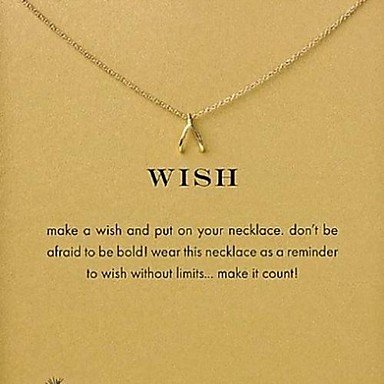 Buy BST Fashion Dogeared Wishbone 
