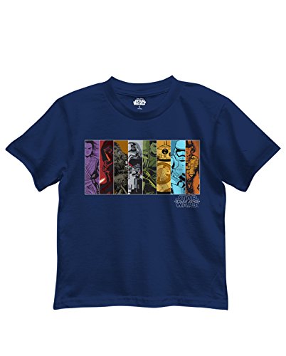 Star Wars Boys' Stormtrooper T-Shirt, Navy, 7