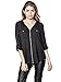 G by GUESS Women's Senan Front-Zip Blouse