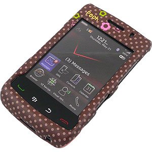 Disney Shield Protector Case for BlackBerry Storm 2 9550 9520, Pooh Brown