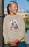 Haflinger Nilson Sweatshirt - Christina Bötzel - Pony Shirt Reitsport Kinder Pferde Pferd Reiten Geschenk Geburtstag - 116 128 140 152 164