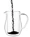 Osaka Cafetiere 6 Cup (27 oz) Double-Walled Borosilicate Glass, Coffee and Tea French Press, with Wood Lid 