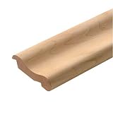6-5/8'' W x 8' L x 1-1/2'' D Maple Bar Molding