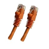 Orange Ethernet Network, Patch Cable, Molded Snagless Boot, 75 feet - Connects computer to... by