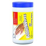 Quartet Dry Erase Board Wet Wipes - 50 Count, Moist towelettes clean and restore dry erase surfaces