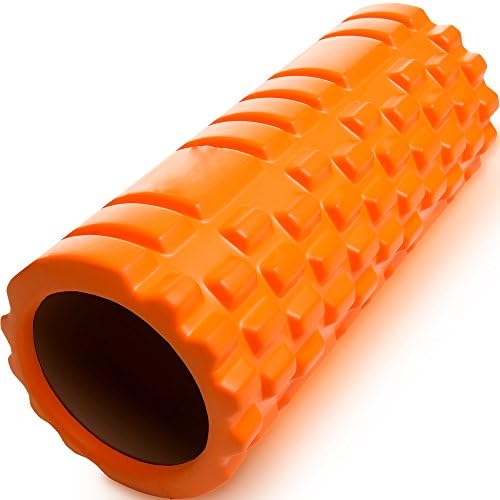 Foam Roller For Muscles By DOBODY- FREE BONUS: Yoga Mat, Bag &amp; Exercise E-Book-Trigger Point Foam Roller for Physical Therapy and Deep Tissue Massage-Textured &amp; Grid for Myofascial Release