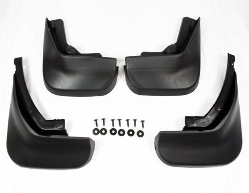Black Auto parts 4PCS Mudguard Splash Guard Mud 