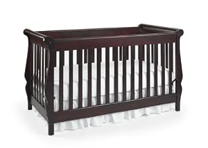 Graco Shelby Classic 4 in 1 Convertible Crib, Cherry