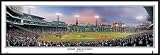 Matsuzaka Boston Red Sox First-Pitch Historic Match Up - with Fascimile Signatures 13.5 x 39 Panoram
