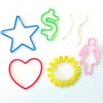 Silly Bandz Fun Shapes - 24 Pack