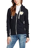 FRANK NY Sudadera con Cierre (Azul Marino)