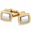 Executive Style Two Tone Cufflinks