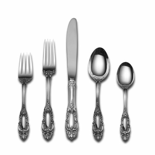 Towle Grande Duchess 46-Piece  Sterling  Flatware Dinner Size Flatware Set, Service for 8 Towle Grande Duchess 46-Piece  Sterling  Flatware Dinner Size Flatware Set, Service for 8