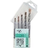 Keil 166 260 410 Universalbohrer KeilBIT, mit 1/4" Sechskant Antrieb, in Multipack 5-teilig, 4,0 / 5,0 / 6,0 / 8,0 / 10,0 mmvon "Keil"
