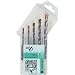 Keil 166 260 410 Universalbohrer KeilBIT, mit 1/4" Sechskant Antrieb, in Multipack 5-teilig, 4,0 / 5,0 / 6,0 / 8,0 / 10,0 mm
