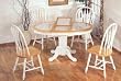 Natural 5 Piece Oval Dining Set By Coaster Furniture