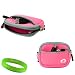 Fuji FinePix Point & Shoot Camera Accessories from VanGoddy Offers our Neoprene Glove Protective Case Cover in Soft Pink **Fits Fuji FinePix JX420 JX400 JX370 JX350 JX300 JX590 JX580 JX550 JX520 JX500 JV250 JV200 JX700 JZ250 JZ260 JZ100 JZ110 Model Cameras** + VanGoddy LIVE * LAUGH * LOVE Wristband