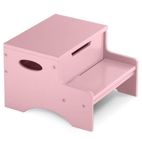 Childrens Toyshop  Toys : Step and Store Stool - Pink