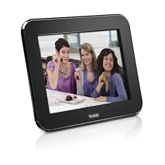 Kodak W1030S Pulse Digitaler Bilderrahmen (25,4 cm (10 Zoll) Touchscreen, 4:3, 512 MB interner Speicher, WLAN, Bilder per Email einspielen, SD/SDHC/MMS/MS Kartenslot, Bewegungssensor)