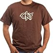 CKY - Classic Discharge Logo - Brown T-shirt