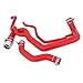 Mishimoto MMHOSE-CHV-06DRD Red 6.6L Hose Kit for 06-10 Chevy Duramax 2500