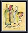 Art Poster Metal Framed Print - The Wine Cellar - Sauvignon Blanc - Artist: Martha Furman- Poster Size: 8 X 10