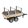 Bruder 02213 - Holztransportanh�nger mit Baumst�mmen
