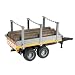 Bruder 02213 - Holztransportanh�nger mit Baumst�mmen
