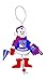 NHL Wooden Cheering Snowman Ornament