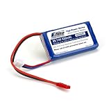 430mAh 2S 7.4V 20C LiPo, 20 GA JST by E-flite