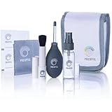 Pro Optic Complete Lens & Glasses Cleaning Kit Includes - 7x7" Microfiber Lens Cleaning Cloth - 4" Lipstick Style Fine Brush - 10 5x5" Lens Cleaning Wipes - Lens & Lcd Cleaning Spray Bottle - Rocket Air Blaster Air Blower - Carrying Case for Canon Nikon Sony Fuji DSLR Cameras