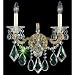 Schonbek La Scala Collection Two Light Wall Sconce