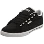 Osiris Women's Baron Skateboarding Shoe,Black/White/Silver,5