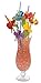 Fun Express - Hibiscus Flower Straws for Summer - Party Supplies - Drinkware - Straws - Summer - 12 Pieces