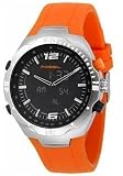 Fossil Jake Orange Silicone Ana-digi Watch Bq9396
