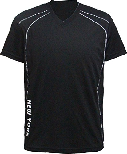 Lee Hanton Men's Sportswear Quick Dry Moisture Wicking Cool Short Sleeve T-Shirt
