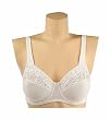 Barely Breezies Microfiber & Embroidered Bra W/patented Ultimair Lining RETAIL VALUE $30