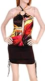 Sexy Brown Backless Halter Top Celebrity Inspired Party Dress S M L