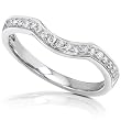 1/6ct TW Round Brilliant Diamond Band in 14kt White Gold