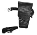 PRO Salon Shears Quality Black Leather Case Hip Holster Waist Holder with Strap