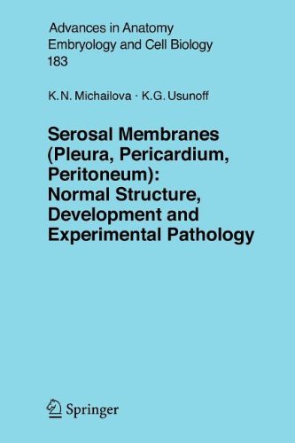 Serosal Membranes (Pleura, Pericardium, Peritoneum): 183 (Advances in Anatomy, Embryology and Cell Biology)