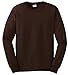 Gildan Ultra Cotton 6 Oz. Long-Sleeve T-Shirt (G240)- Dark Chocolate,XX-Large
