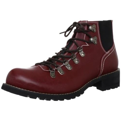 Bracciano(ブラッチャーノ) サイドゴアマウンテンブーツ 214 RED(レッド/27)