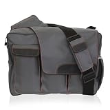 Diaper Dude Messenger II in Grey