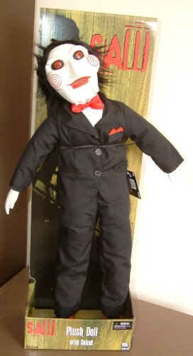 Childrens Toyshop  Toys : NECA Saw 20 Inch Plush Figure Billy the Jigsaw Puppet