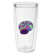 Caribbean Sea Snail 16 oz Insulated Beverage Tumbler, Clear