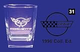 Corvette Engraved Glassware
