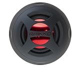 Produkt-Bild: RAIKKO DANCE Vacuum Speaker, Mini Aktiv Lautsprecher mit Akku, USB Netzteil/Ladeger&auml;t etc. (schwarz, 3,5 Watt, 45mm Membran, Micro USB, 3.5mm Klinke, gummierte Oberfl&auml;che) f&uuml;r iPhone/iPad/iPod/MP3/Laptop/Webpad/Tablet/Notebook uvm.